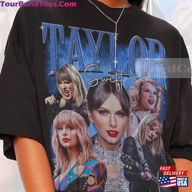 Taylor 90S Vintage Shirt The Eras Tour Sweatshirt Merch Classic T-Shirt 29Uf201746 – Utopia Fashion