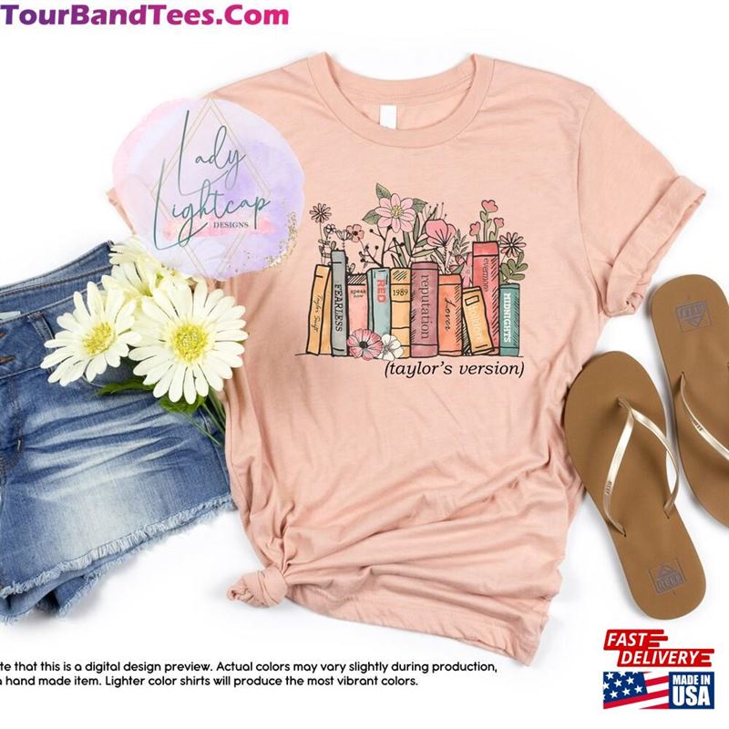 Taylor’S Version Book Albums Tee Swifite T-Shirt Sweatshirt 29Uf194174 – Utopia Fashion