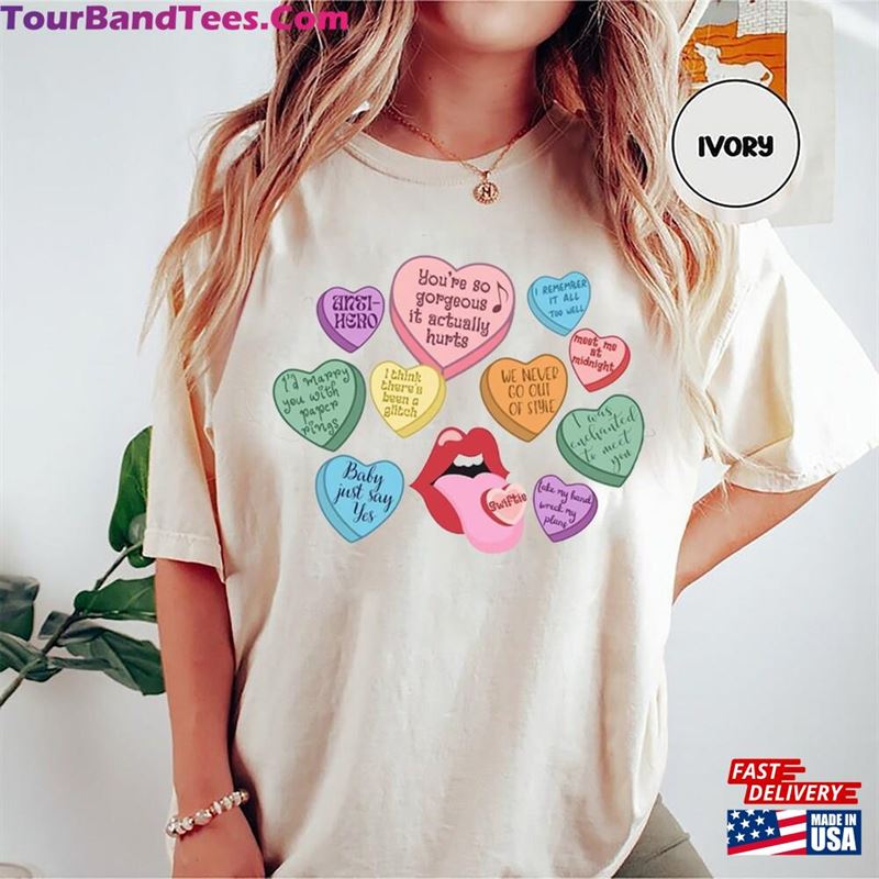 Taylor’S Version Valentine Shirt Swiftie Hearts Fan Gift Hoodie Unisex 29Uf206562 – Utopia Fashion