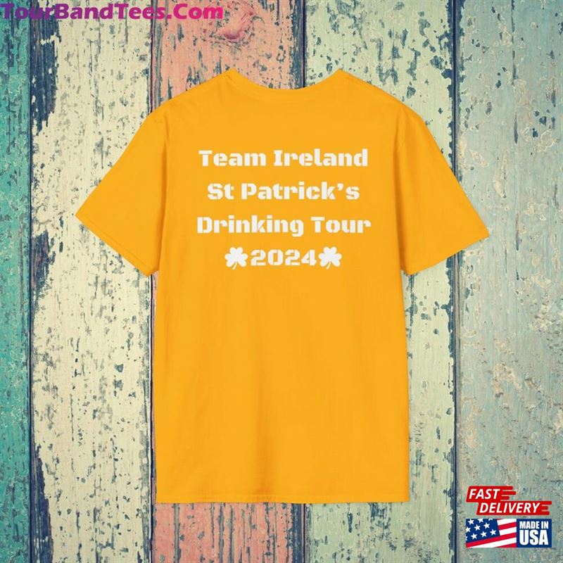 Team Ireland St Patrick’S Day Drinking Tour Irish T-Shirt Sweatshirt Unisex 29Uf211392 – Utopia Fashion