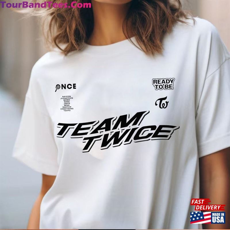 Team Twice T-Shirt Ready To Be Tour Hoodie World In Las Vegas Shirt 29Uf211768 – Utopia Fashion