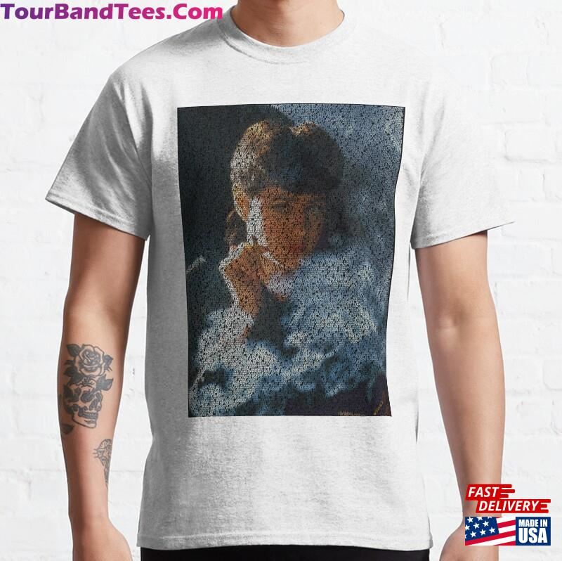 Text Portrait Of Rachel With Full Script The Movie Blade Runner Classic T-Shirt Unisex 29Uf206535 – Utopia Fashion