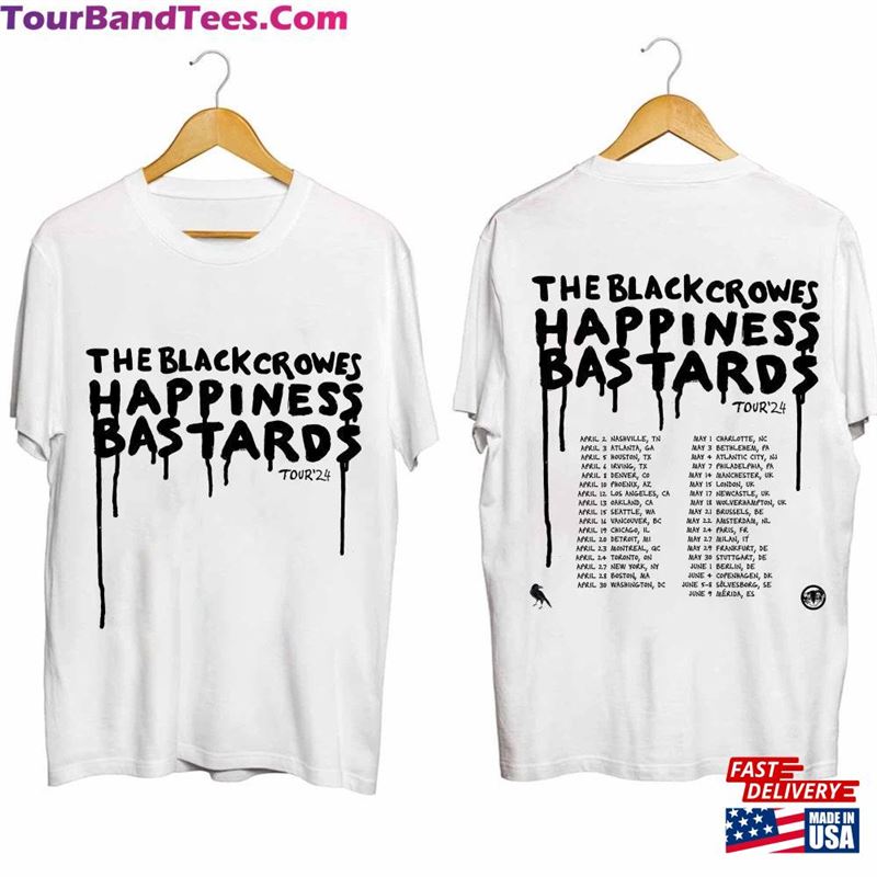 The Black Crowes Happiness Bastards Tour Shirt Band Fan Classic Sweatshirt 29Uf211638 – Utopia Fashion