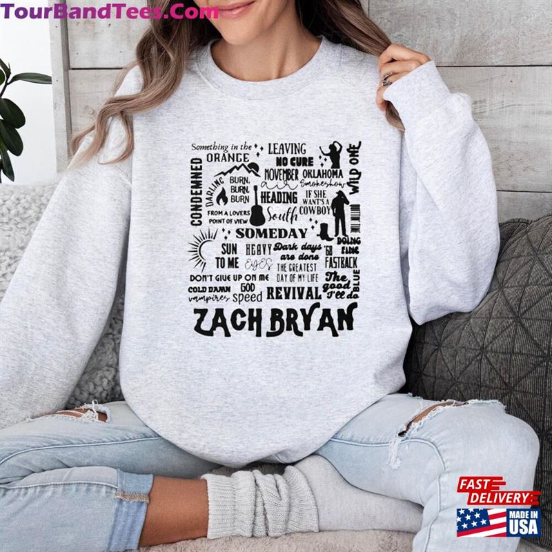 The Bu Rn Bur N Tour Shirt For Fan Za Ch Br Yan Front And Back Printed Zach Concert Unisex Hoodie 29Uf206365 – Utopia Fashion