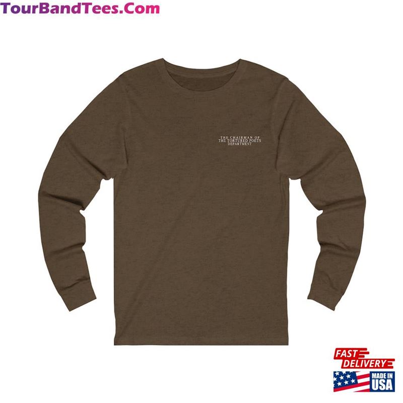 The Chairman Of Tortured Poets Department (Taylor Swift 2024) Long Sleeve Shirt Classic T-Shirt 29Uf191539 – Utopia Fashion