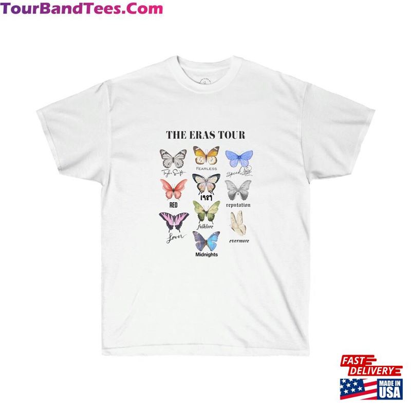 The Eras Tour Butterfly Vintage Shirt T-Shirt Classic 29Uf206918 – Utopia Fashion