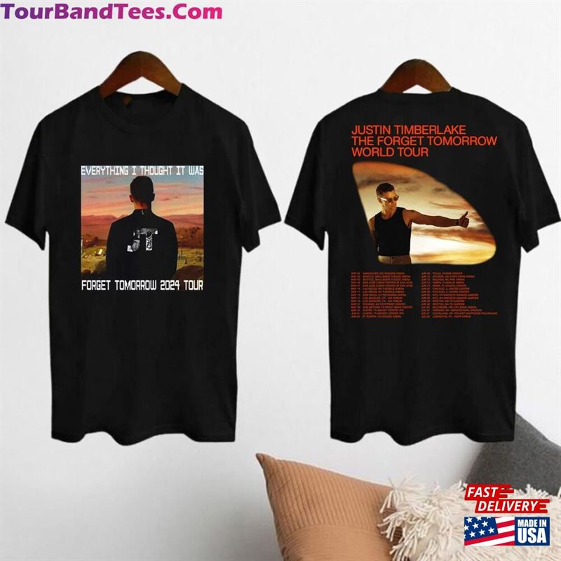 The Forget Tomorrow World Tour Justin Timberlake Shirt Fan T-Shirt Hoodie 29Uf212024 – Utopia Fashion