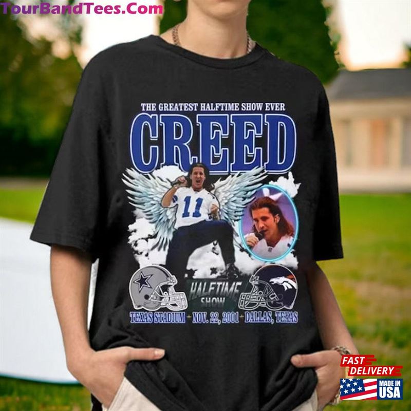 The G Reatest H Alftime Show Ever Creed Shirt Graphic Sweatshirt Music Concert Tee T-Shirt Hoodie 29Uf194667 – Utopia Fashion