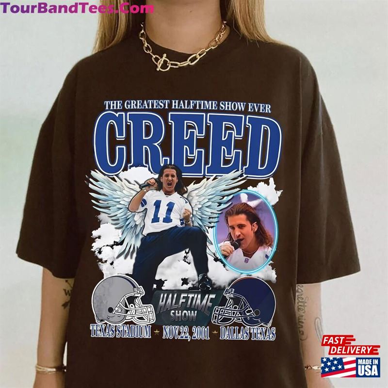 The Greatest Halftime Show Ever Creed Shirt Music Concert Tee Band Fan Tshirt Classic Sweatshirt 29Uf206917 – Utopia Fashion