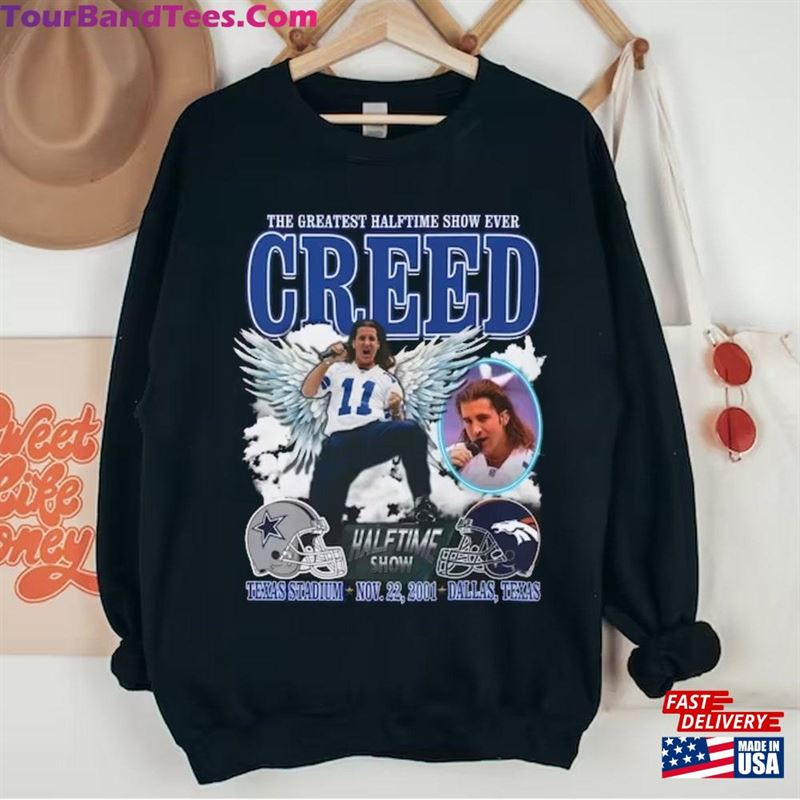 The Greatest Halftime Show Ever Creed Shirt Music Concert Tee Hoodie Sweatshirt 29Uf192761 – Utopia Fashion