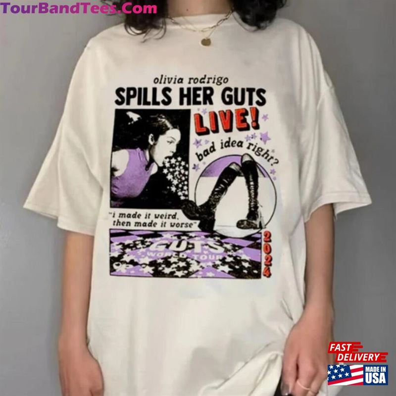 The Guts World Tour Shirt Olivia Rodrigo T-Shirt Hoodie Unisex 29Uf192714 – Utopia Fashion