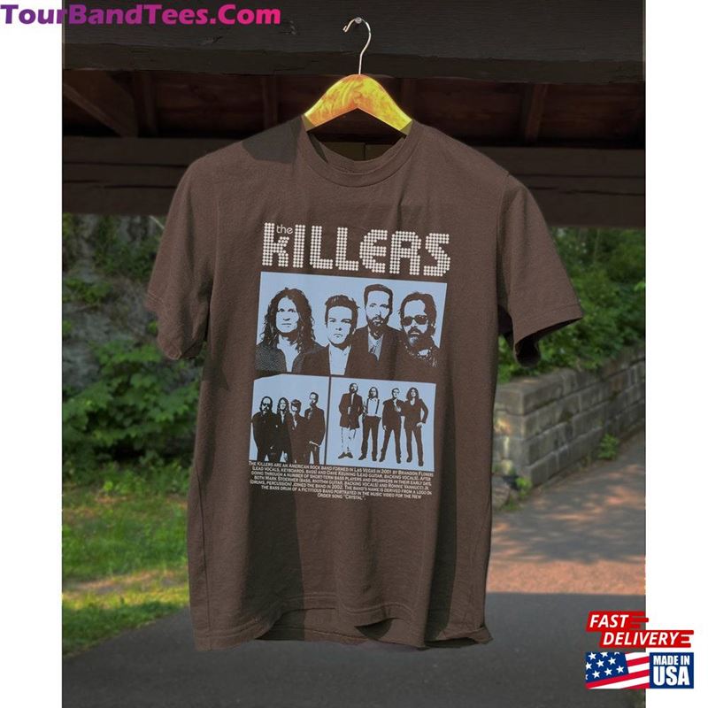 The Killers Shirt Tour T-Shirt Rock Band Merch Sweatshirt 29Uf206372 – Utopia Fashion