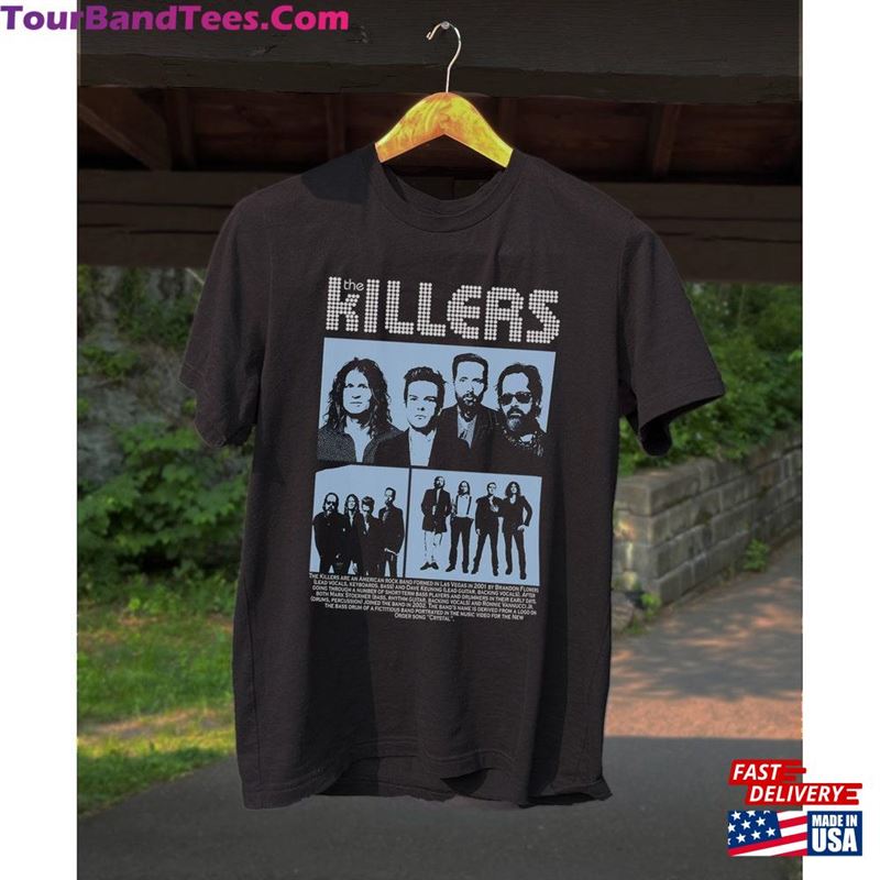 The Killers Shirt Tour T-Shirt Rock Band Merch Sweatshirt 29Uf206372 – Utopia Fashion