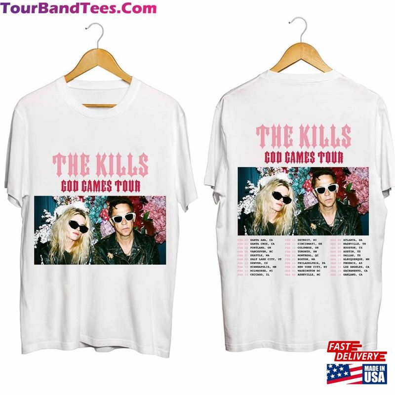 The Kills God Games Tour Shirt Concert Hoodie Unisex 29Uf193408 – Utopia Fashion