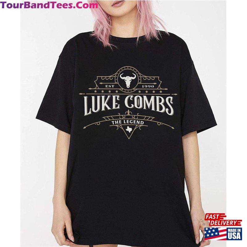 The Legend Luke Combs T-Shirt Bullhead Tour Merch Country Music Shirt Hoodie 29Uf193391 – Utopia Fashion