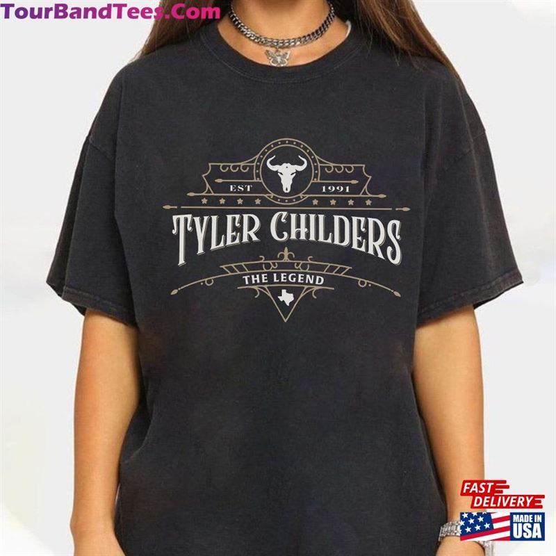 The Legend Tyler Childers T-Shirt Bullhead Sweatshirt Country Music Unisex 29Uf193063 – Utopia Fashion