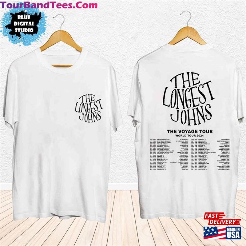 The Longest Johns World Tour Shirt Band Fan Concert T-Shirt Classic 29Uf193227 – Utopia Fashion