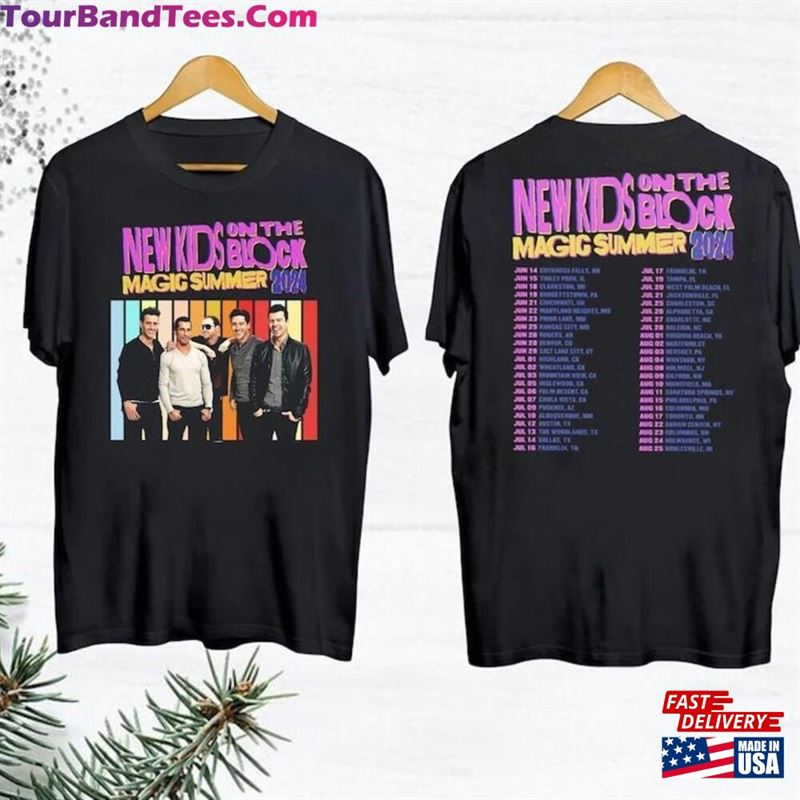 The Magic Summer Tour New Kids On Block Shirt Fan T-Shirt Unisex 29Uf193281 – Utopia Fashion