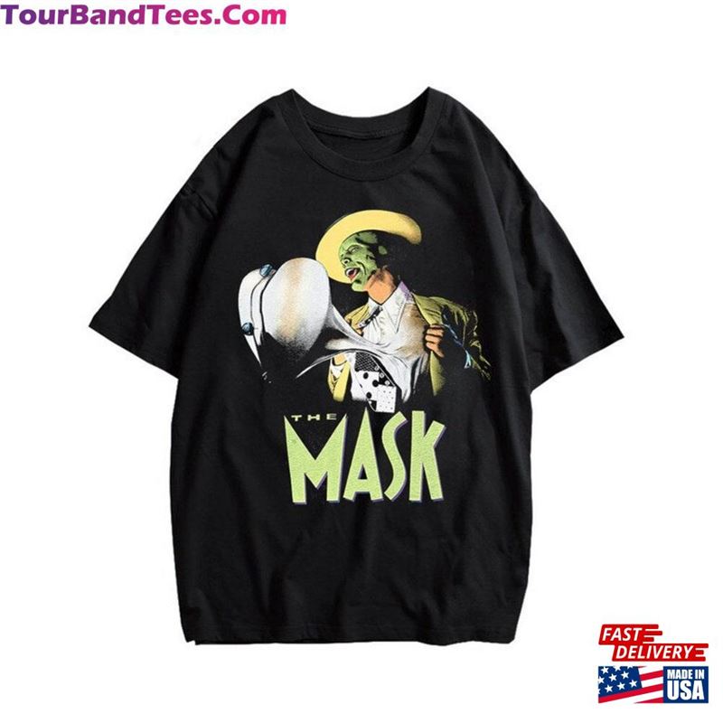 The Mask Jim Carrey Graphic Tee Shirt Hoodie Classic 29Uf194677 – Utopia Fashion