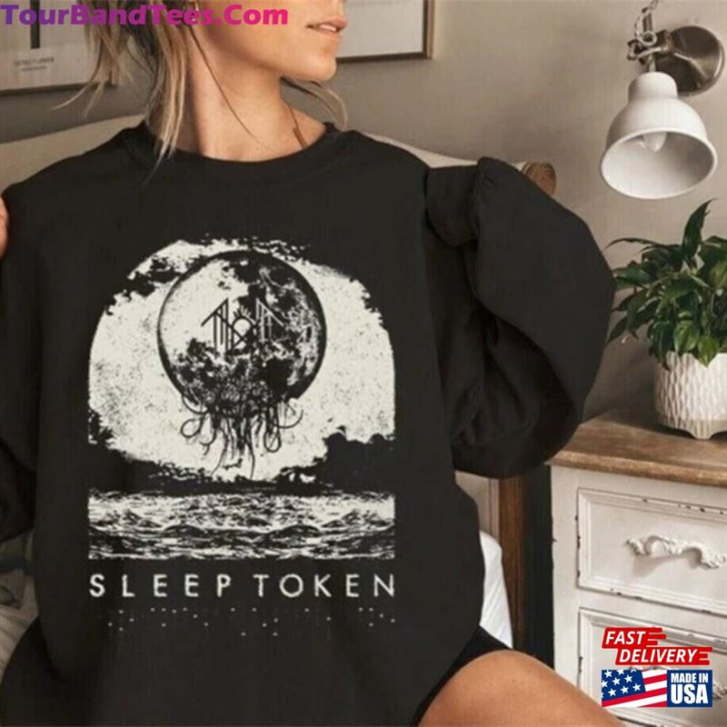 The Night Does Not Belong To God Take Me Eden Sweatshirt Sleeptoken Tour Hoodie Classic 29Uf194247 – Utopia Fashion