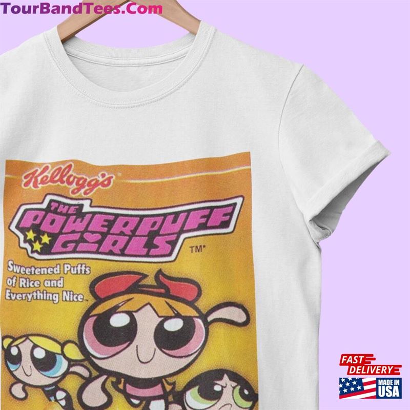 The Powerpuff Girls Cartoon Print Graphic Women Men Unisex T-Shirt Classic 29Uf194075 – Utopia Fashion