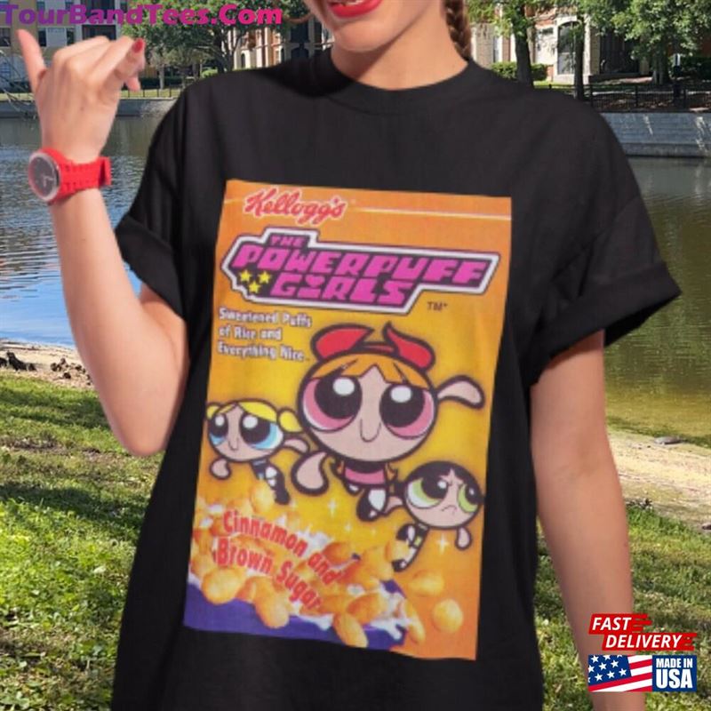 The Powerpuff Girls Cartoon Print Graphic Women Men Unisex T-Shirt Classic 29Uf194075 – Utopia Fashion