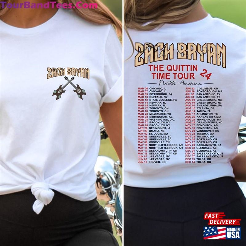 The Quittin Time Tour Shirt Zach Bryan Fan Gift Highway Boys T-Shirt Unisex 29Uf206905 – Utopia Fashion