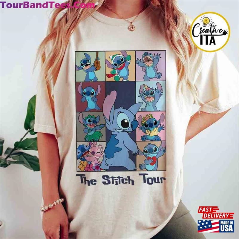 The Stitch Tour Shirt Disney In My Era Classic Hoodie 29Uf193524 – Utopia Fashion