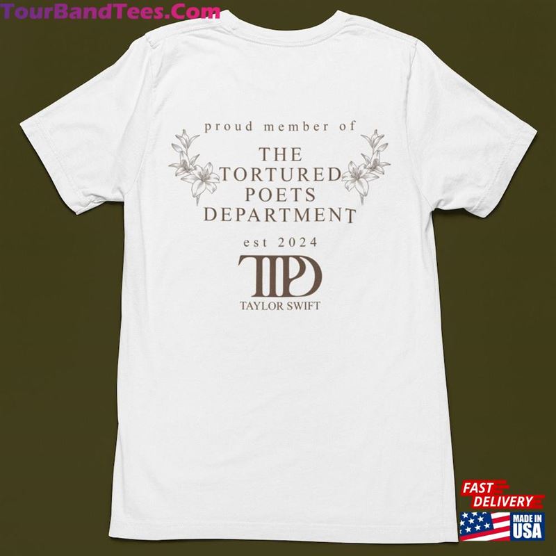 The Tortured Poets Department Member T-Shirt New Album Out April Side Shirt Eras Tour Classic 29Uf206888 – Utopia Fashion