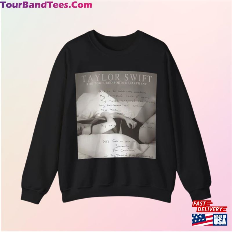 The Tortured Poets Department Sweatshirt Classic 29Uf206654 – Utopia Fashion