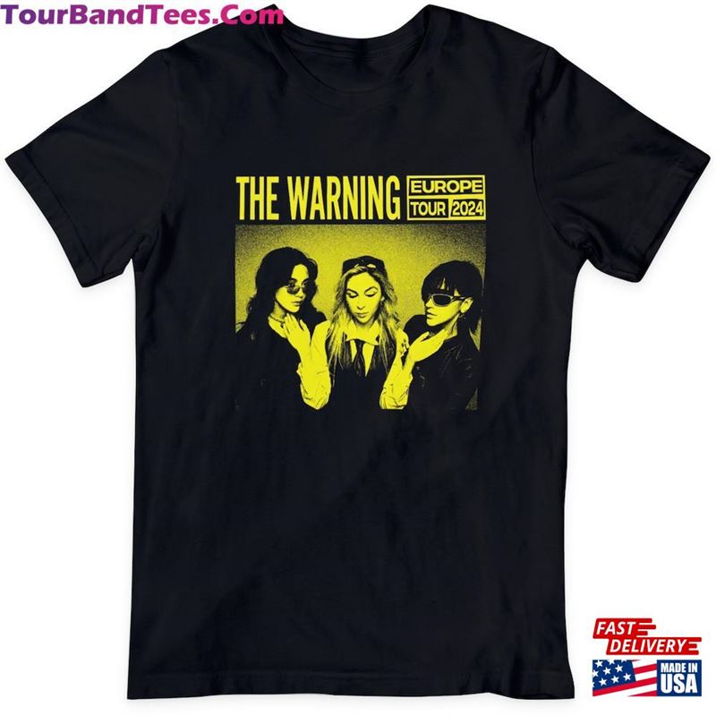 The Warning Europe Tour T-Shirt Hoodie Classic 29Uf206804 – Utopia Fashion