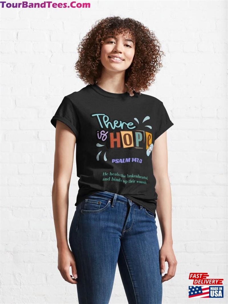 There Is Hope Classic Bella Canvas T-Shirt 29Uf191500 – Utopia Fashion