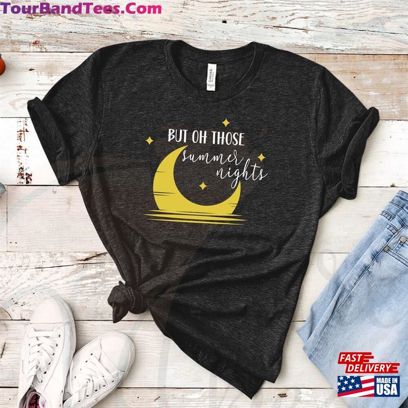 Those Summer Nights Shirt Grease Quote T-Shirt Nostalgic Graphic Tee Sweatshirt 29Uf206831 – Utopia Fashion