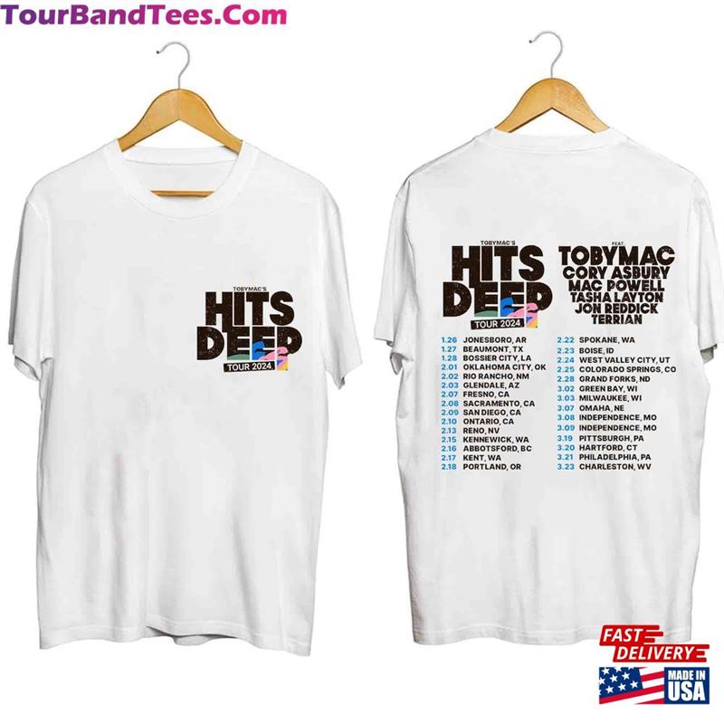 Tobymac Hits Deep Tour Shirt Fan Rapper Concert Sweatshirt T-Shirt 29Uf192762 – Utopia Fashion