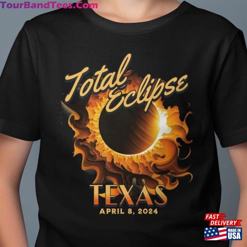 Total Eclipse Youth Unisex Shirt Texas T-Shirt Sweatshirt 29Uf211420 – Utopia Fashion