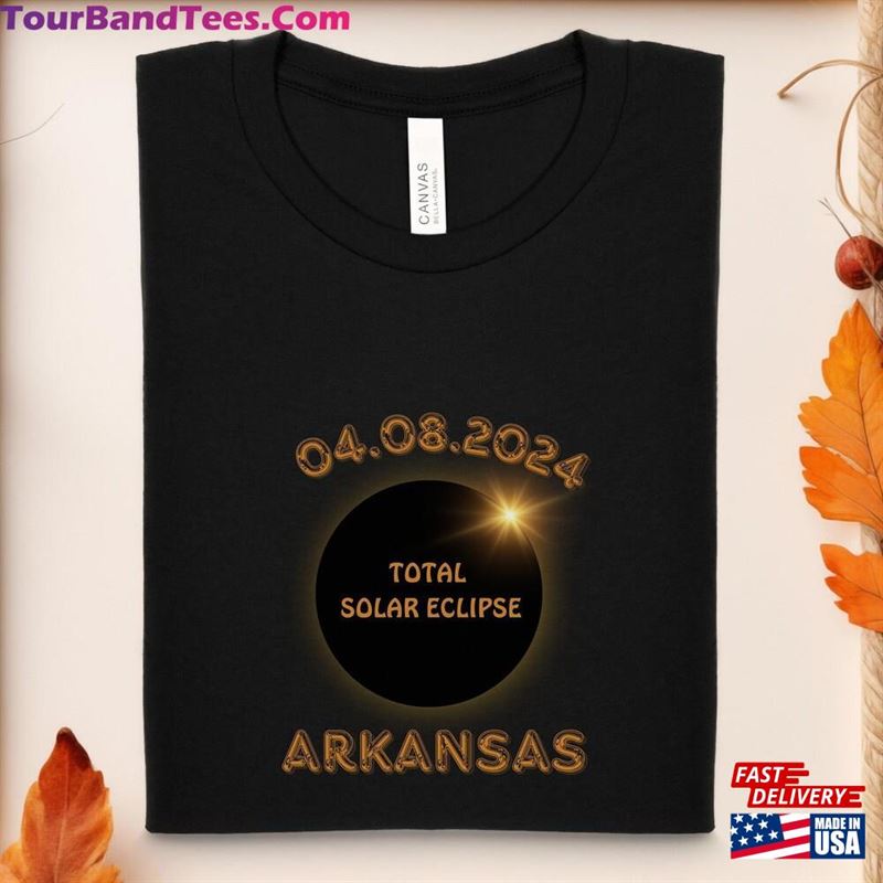 Total Solar Eclipse T Shirt Arkansas Shirts Classic Unisex 29Uf211982 – Utopia Fashion