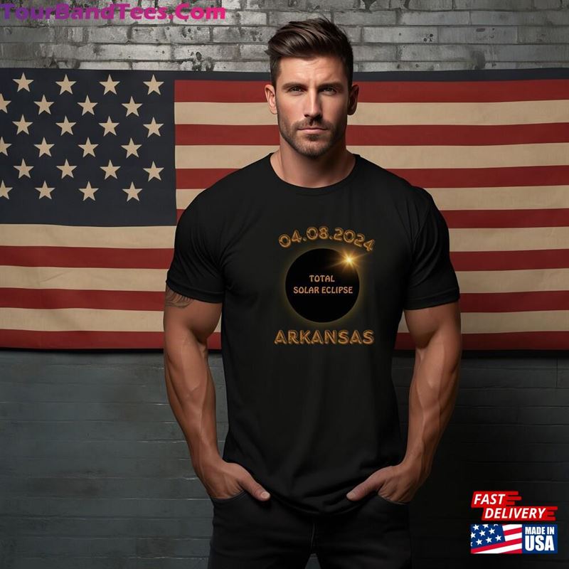 Total Solar Eclipse T Shirt Arkansas Shirts Classic Unisex 29Uf211982 – Utopia Fashion