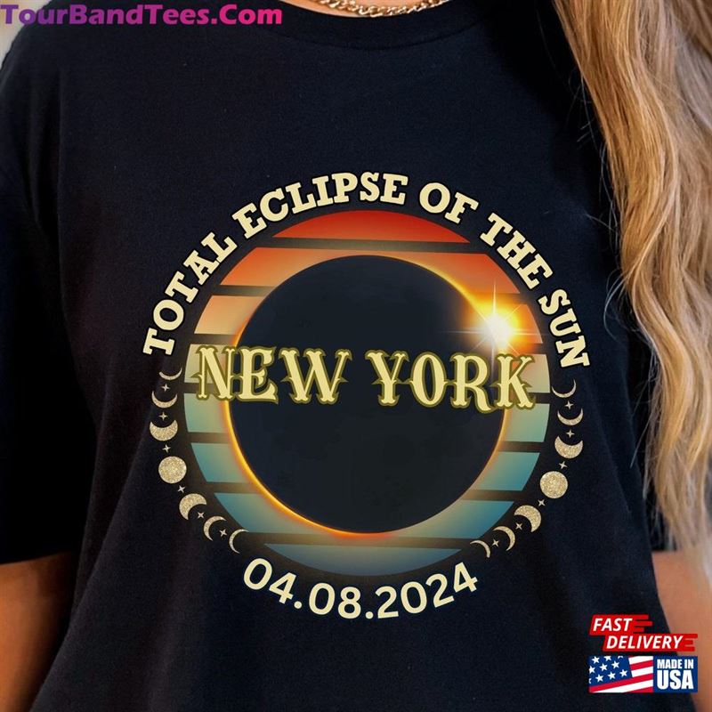 Total Solar Eclipse T-Shirt New York Of The Sun Sweatshirt 29Uf193351 – Utopia Fashion