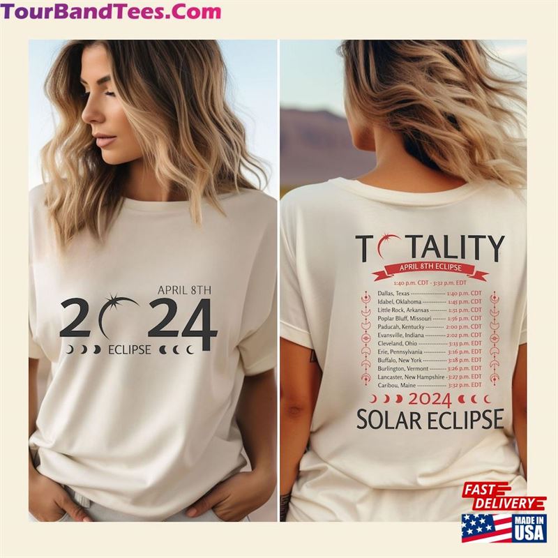 Total Solar Eclipse April Shirt American T-Shirt Group Tee Sweatshirt 29Uf211593 – Utopia Fashion