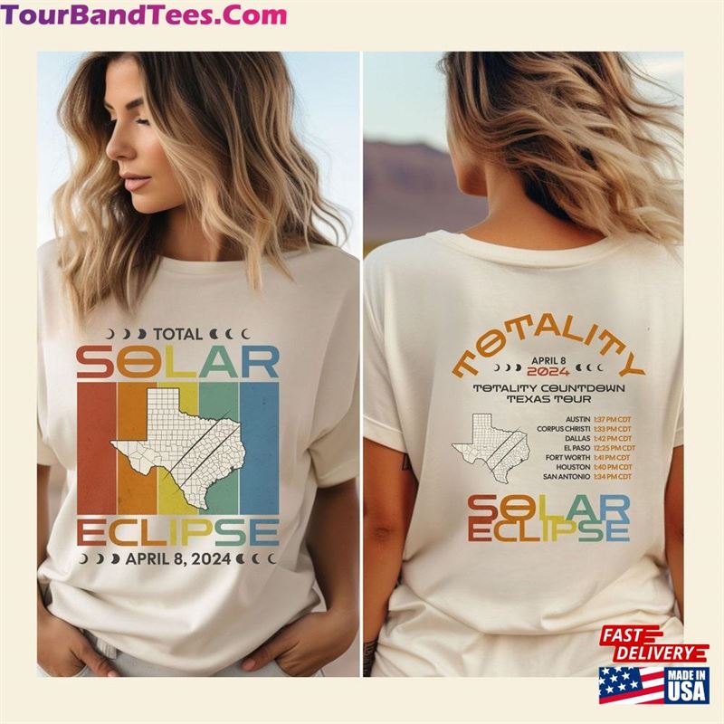 Total Solar Eclipse April Shirt Texas T-Shirt Group Tee Unisex 29Uf193240 – Utopia Fashion