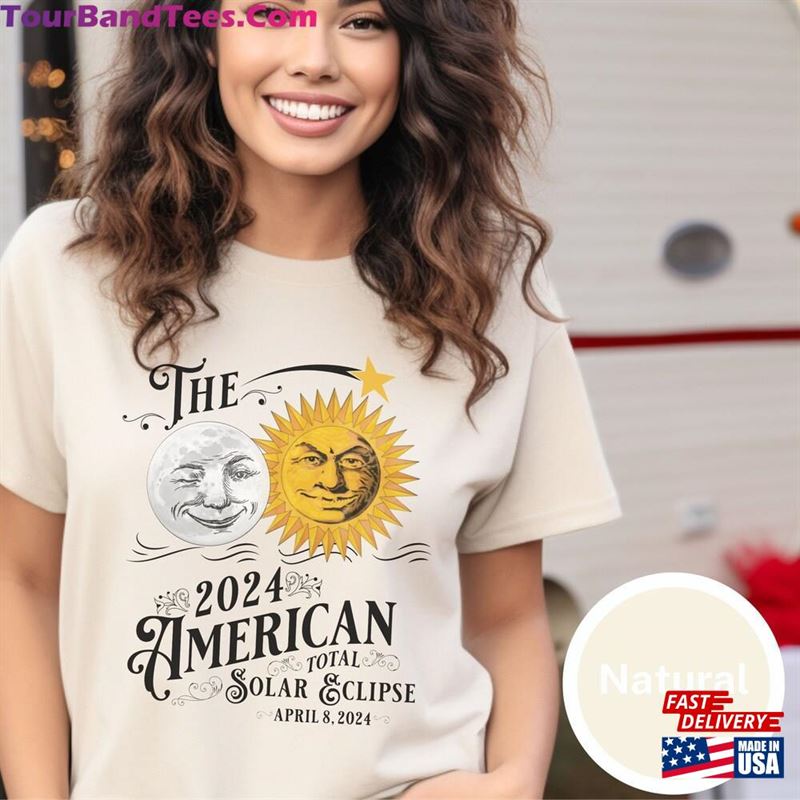 Total Solar Eclipse Funny Shirt April Vintage Style Matching Family Vacation Shirts Unisex Hoodie 29Uf191596 – Utopia Fashion