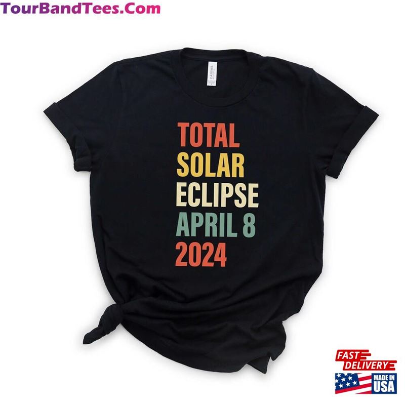 Total Solar Eclipse T-Shirt April Shirt Astronomy Hoodie 29Uf201845 – Utopia Fashion