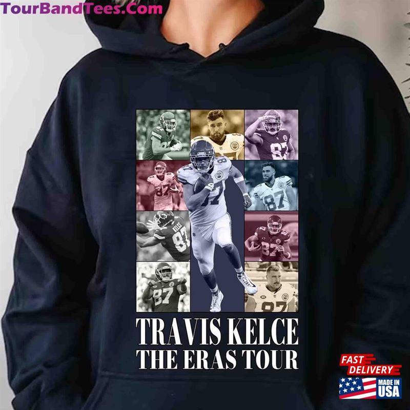 Travis Kelce The Eras Tour Sweatshirt Kansas City Champions Shirt Game Day T-Shirt 29Uf193451 – Utopia Fashion