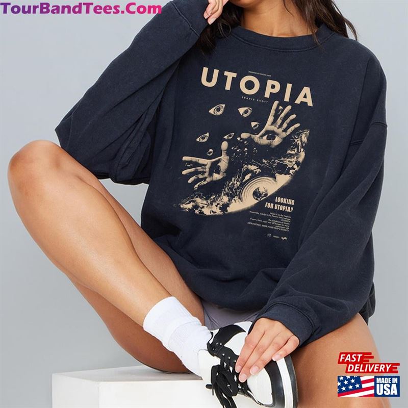 Travis Scott Utopia Music Shirt Classic Unisex 29Uf193146 – Utopia Fashion