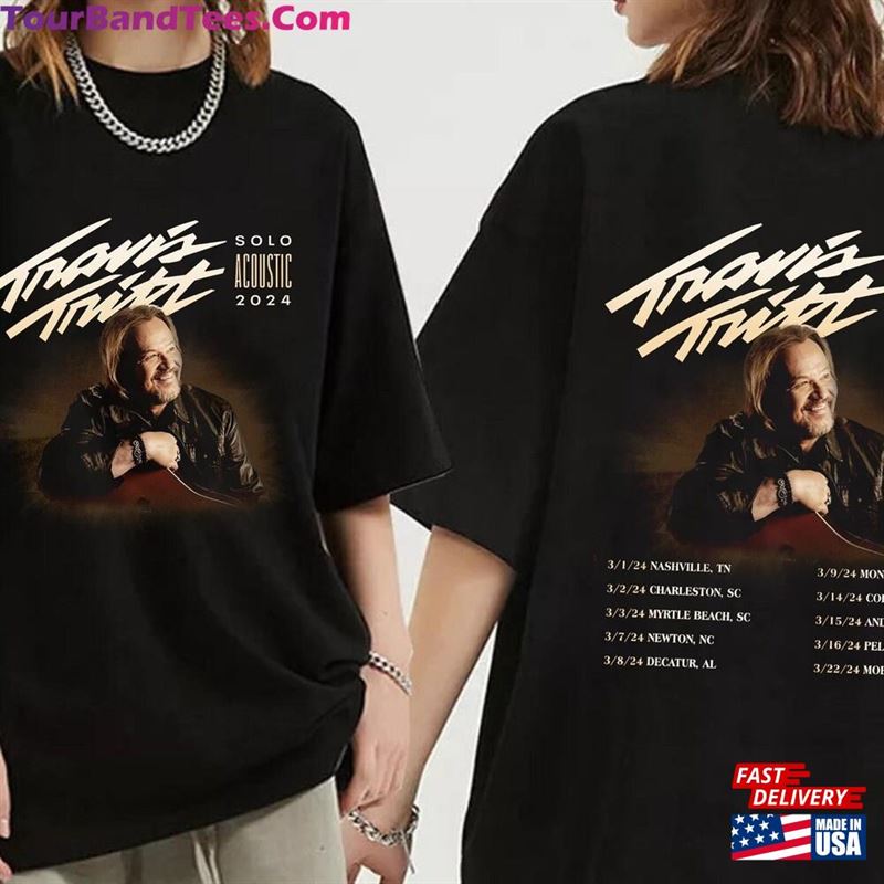 Travis Tritt Solo Acoustic Tour Shirt Fan Concert Classic Sweatshirt 29Uf192763 – Utopia Fashion