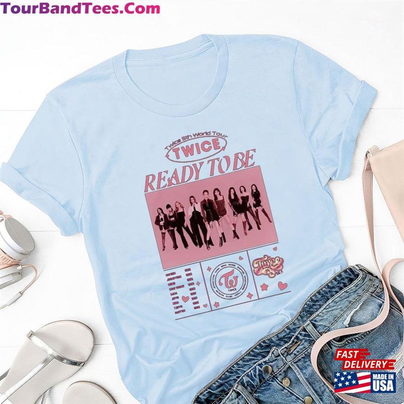 Twice Shirt Ready To Be Kpop Tour Sweatshirts T-Shirt Hoodie Classic 29Uf206742 – Utopia Fashion