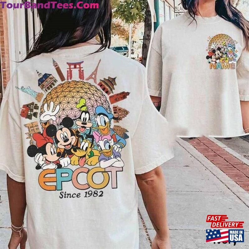 Two Sided Disney Epcot Shirt Family Shirts Classic Sweatshirt 29Uf192153 – Utopia Fashion