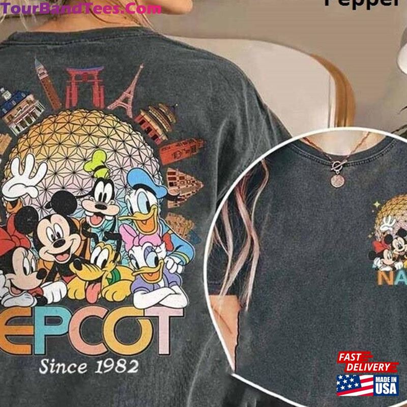 Two Sided Disney Epcot Shirt Family Shirts Classic Sweatshirt 29Uf192153 – Utopia Fashion