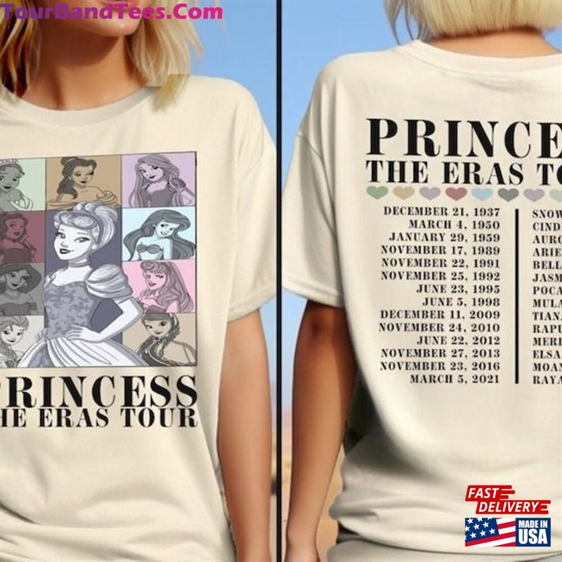 Two Sided Princess The Eras Tour Comfort Colors Shirt Disney Shirts Girl Trip Sweatshirt Hoodie 29Uf201946 – Utopia Fashion