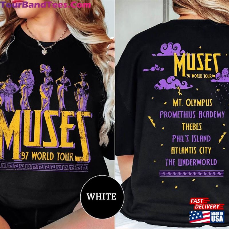 Two Sided The Muses Tour Comfort Colors Shirt Hercules World Mt Olympus Underworld Atlantis Hoodie Unisex 29Uf211753 – Utopia Fashion